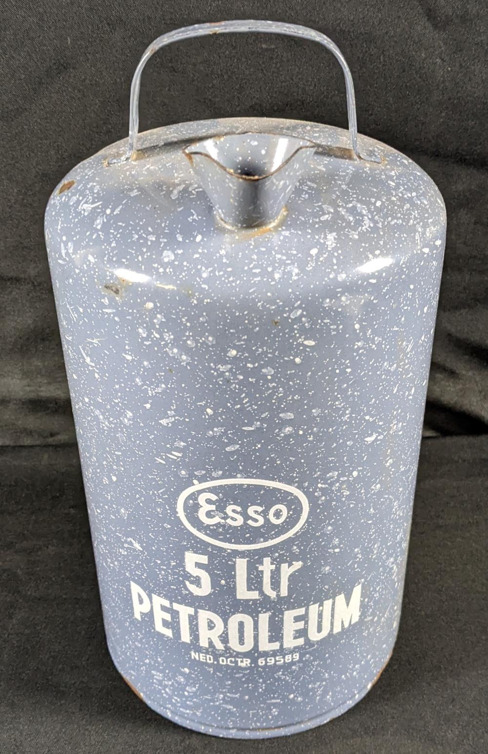 5 LITRE PORCELAIN ESSO OIL ... image