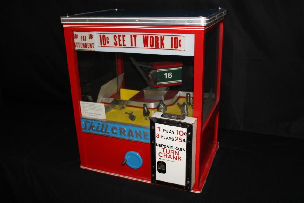 COIN OPERATED CRANE SKILL GAME image