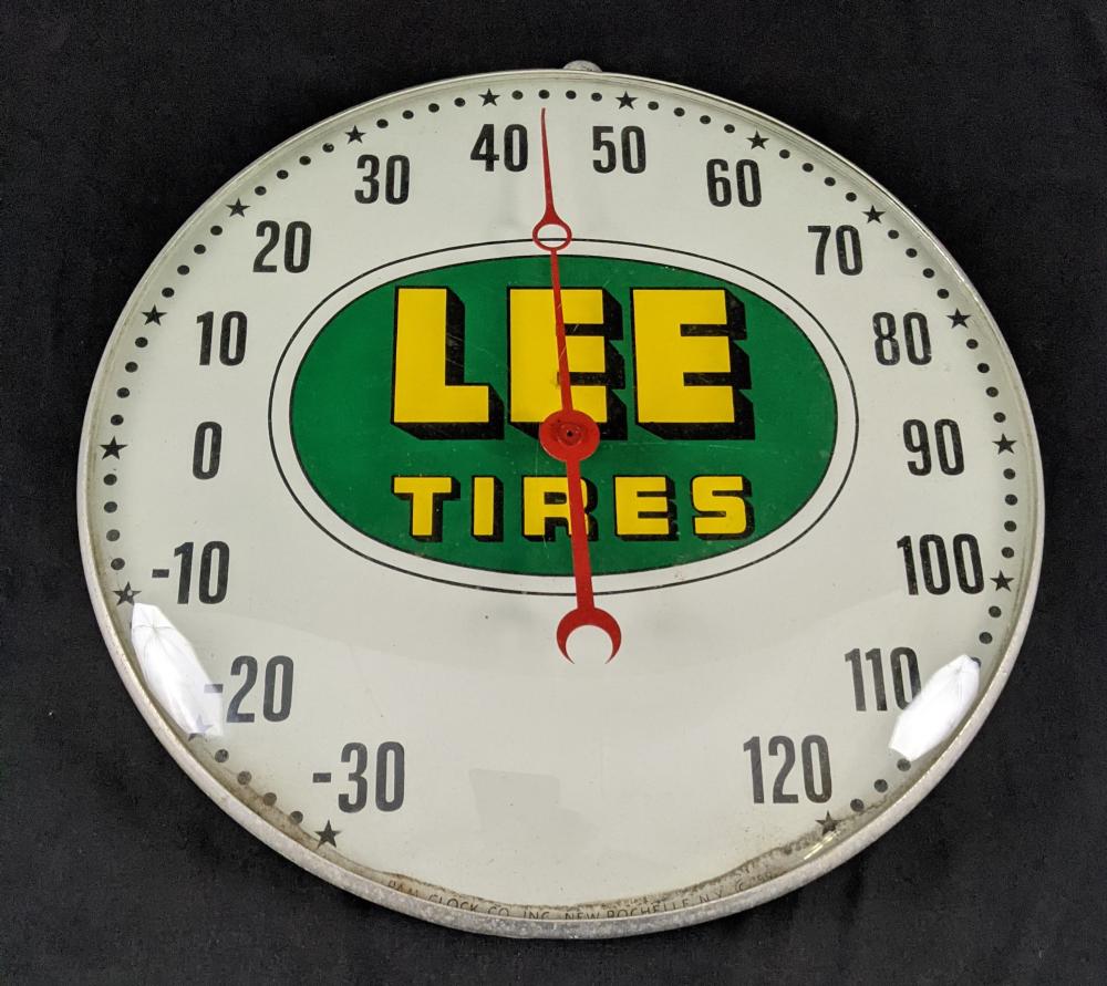 1959 PAM CLOCK CO THERMOMET... image