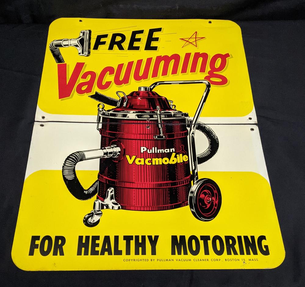 2 PIECE 2 SIDED TIN SIGN PU... image