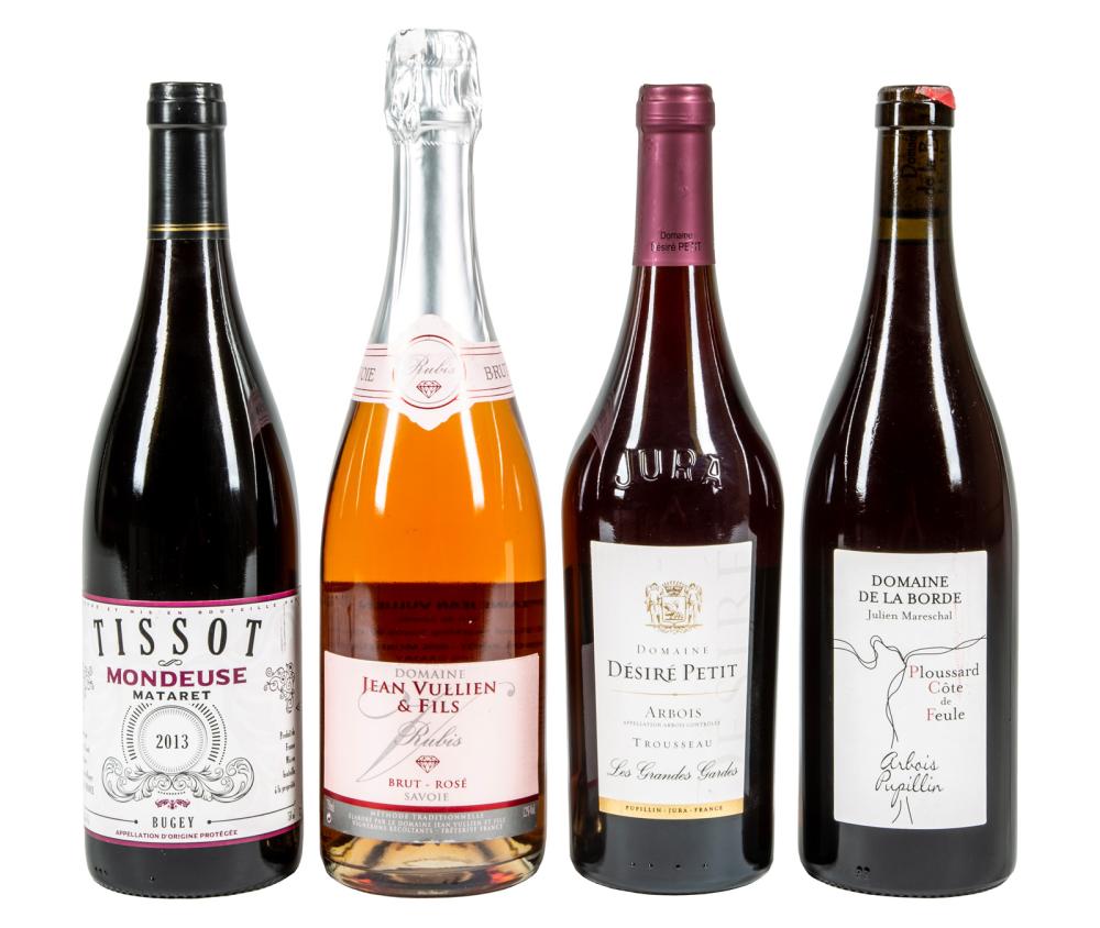 Jura and Savoie Mixed Lot , 17 bottles