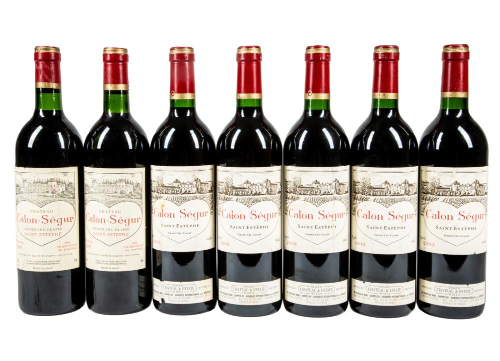 Château Calon-Ségur Grand Cru Classé Mixed Lot , 7 bottles