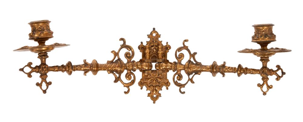American Aesthetic Bronze Two-Light Sconce