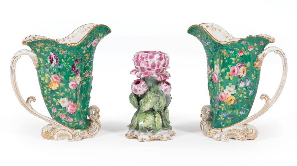 Jacob Petit, Paris Porcelain Pitchers