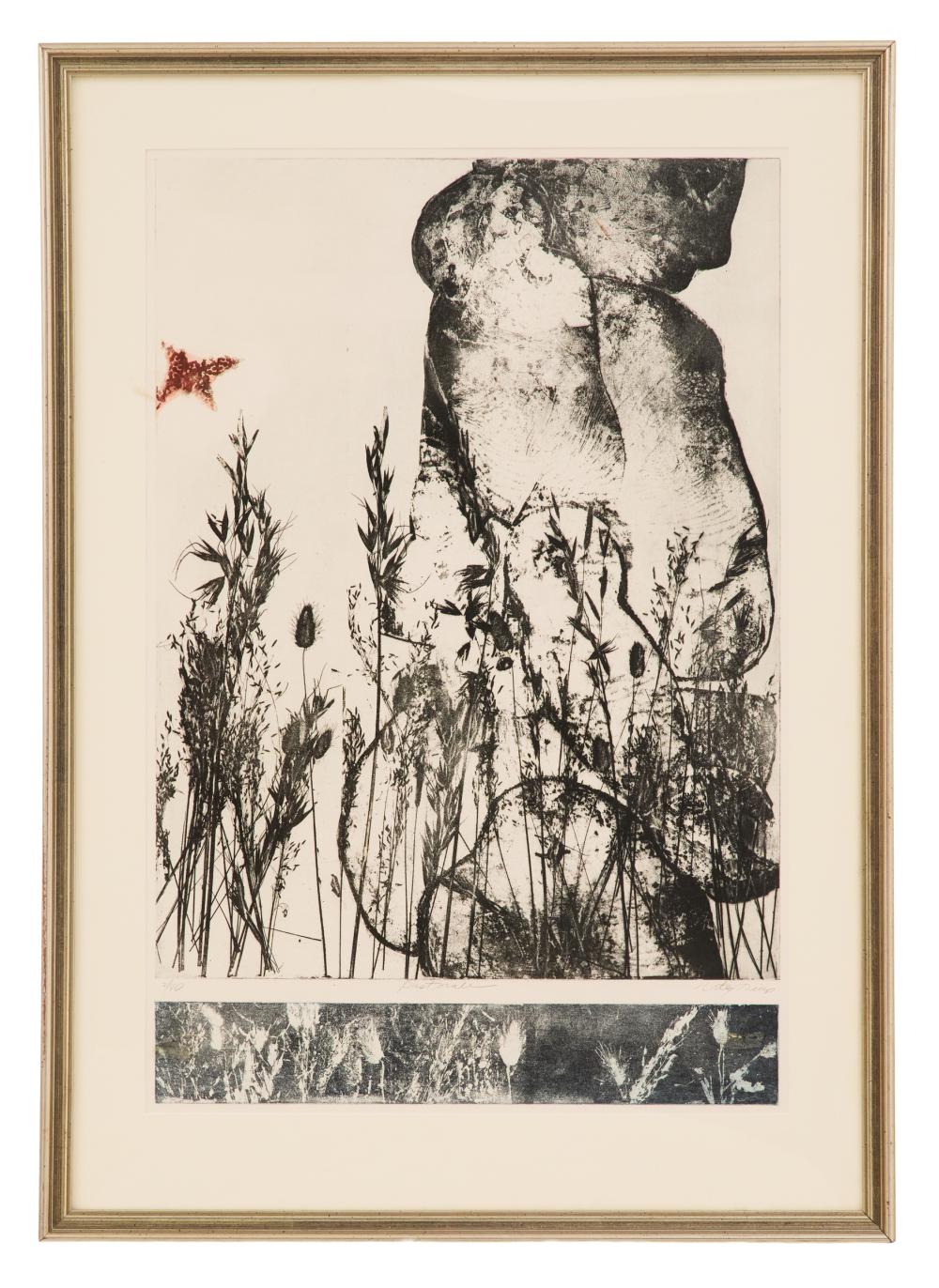 James Louis Steg (American/Louisiana, 1922-2001), "Pastorale"