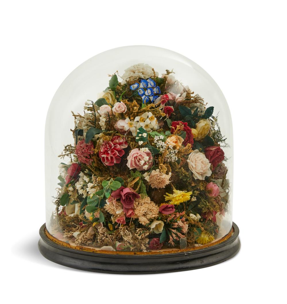 Victorian Domed Floral Centerpiece