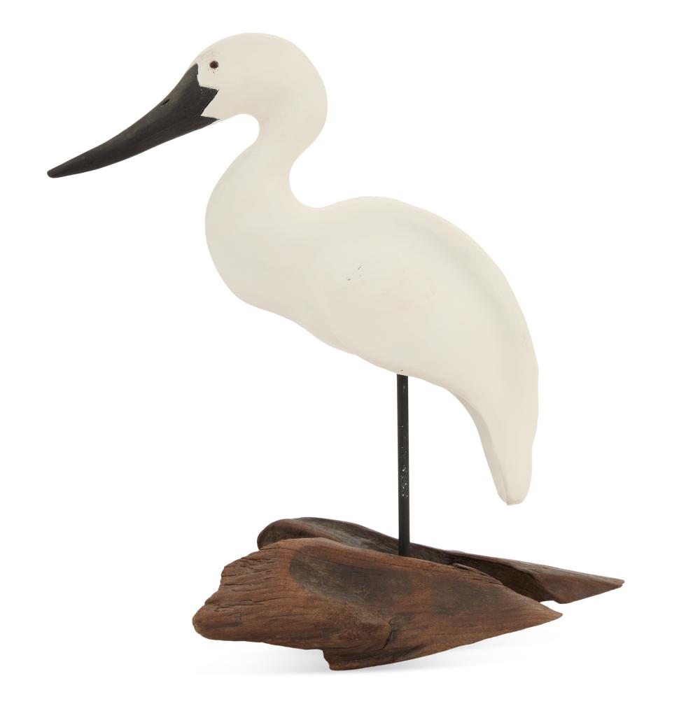 Donald Meacham (American, Contemporary), "White Crane"