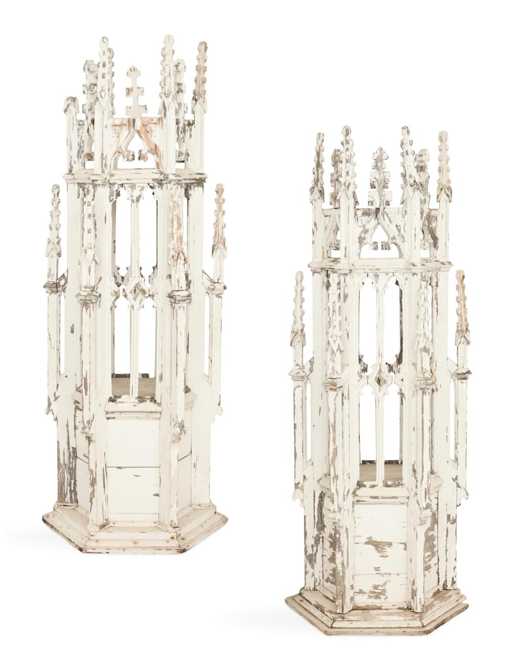 Pair of Large Gothic-Style ... image