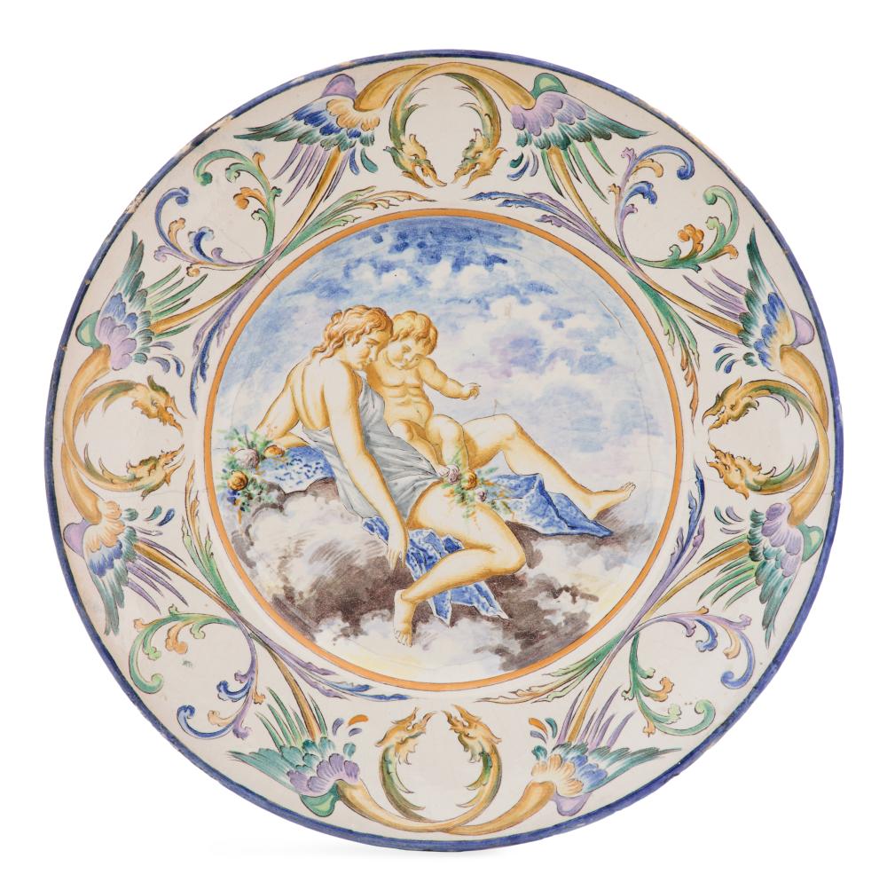 Italian Majolica Charger
