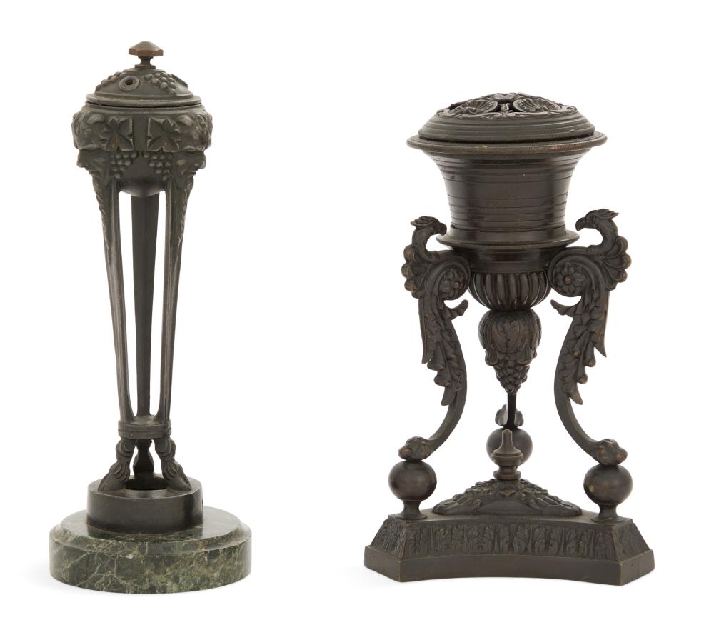 Two French Bronze Atheniennes