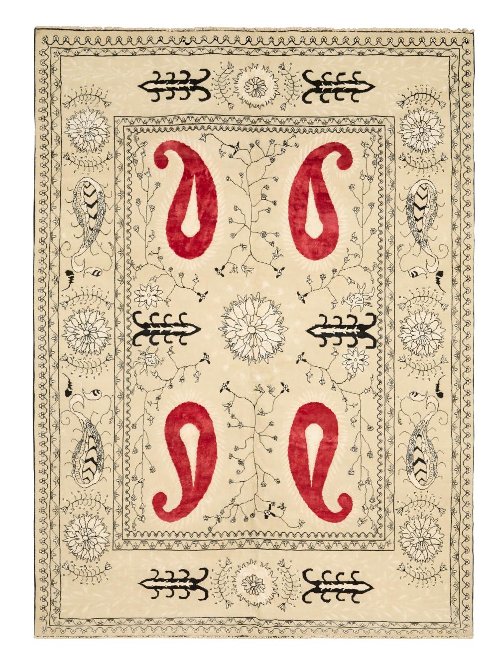 Silk and Wool Carpet