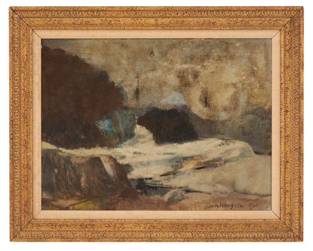 Dan Wingren (American, 1923-1998), "Storm", 1960