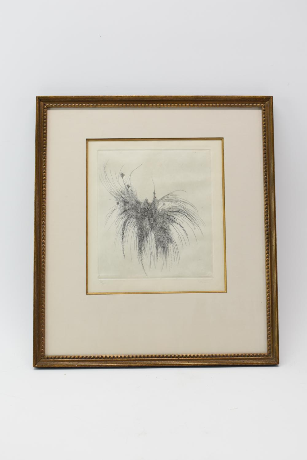 Limited Edition Leonard Baskin Engraving