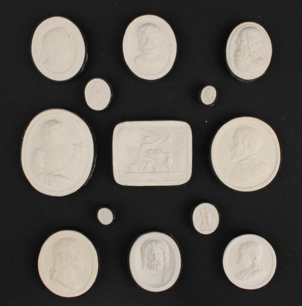 Group of Grand Tour Plaster Medallions