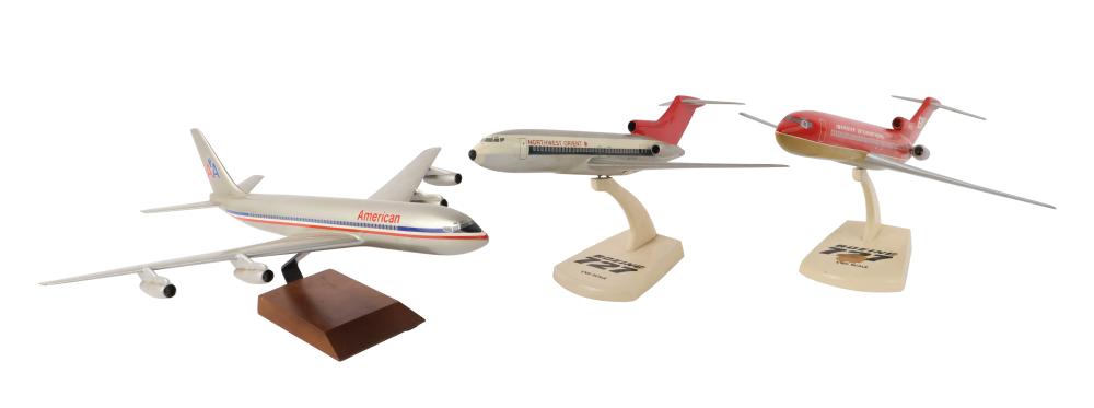 Group of Professional Grade Airplane Models
