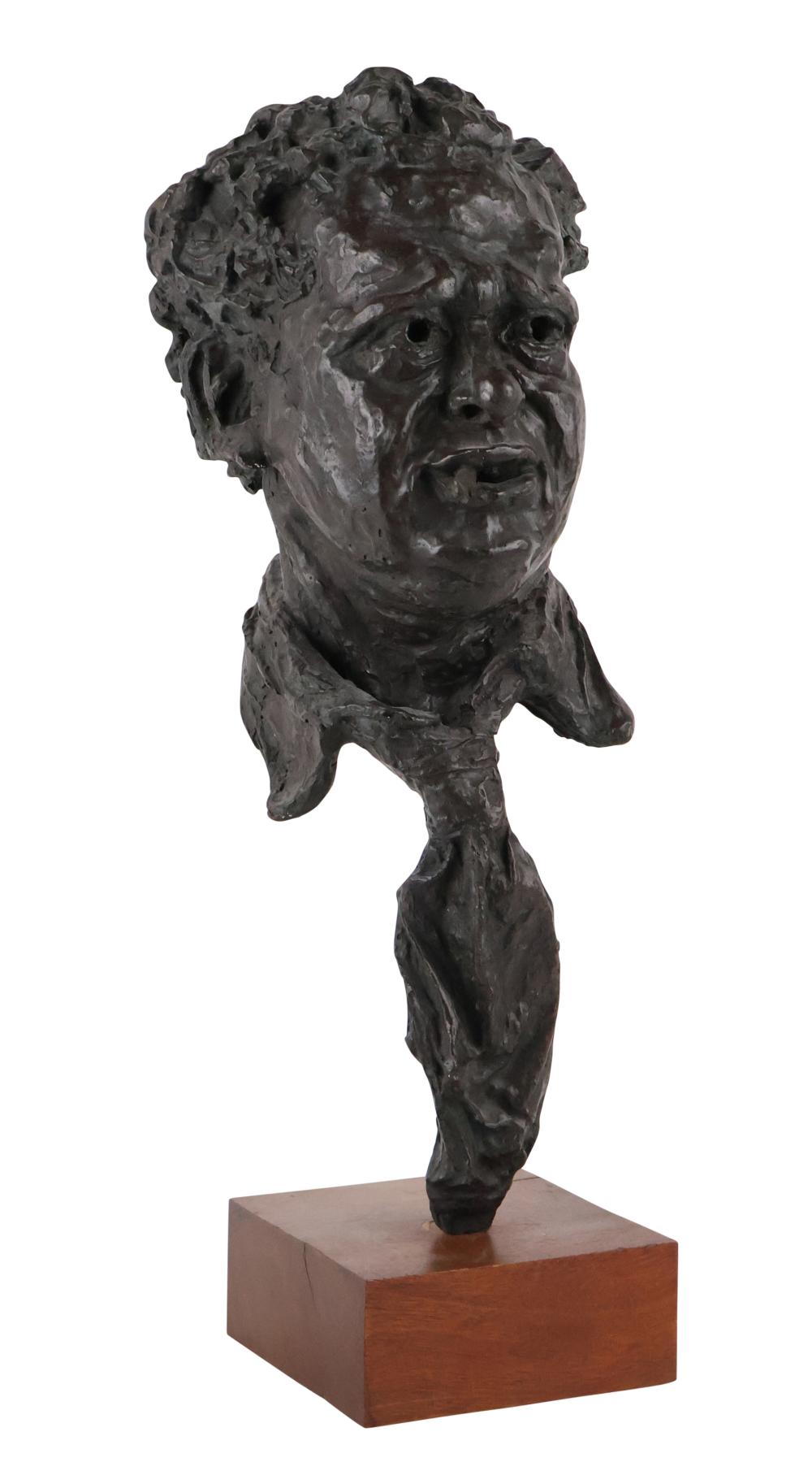Plaster Bust of Dylan Thomas