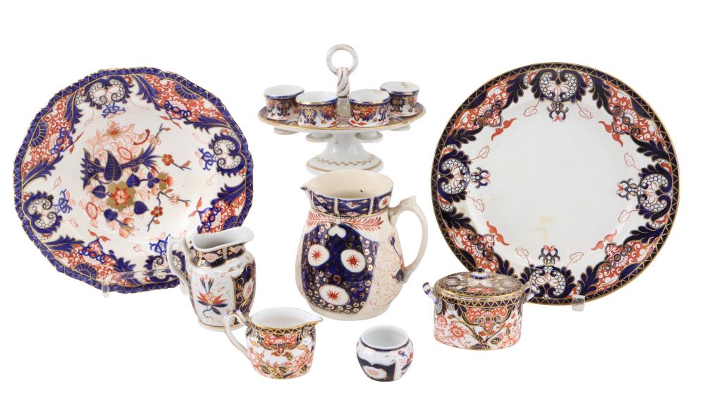 Imari Porcelain Egg Stand