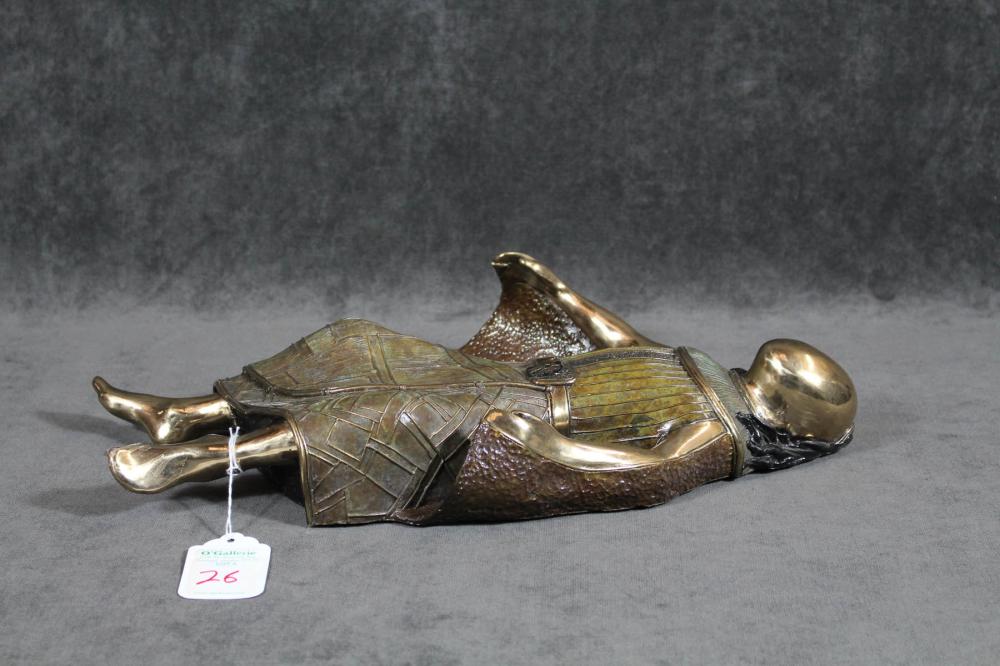 ROBERT ROGERS BRONZE WALL SCULPTURE, "TALISMAN SPIRIT"