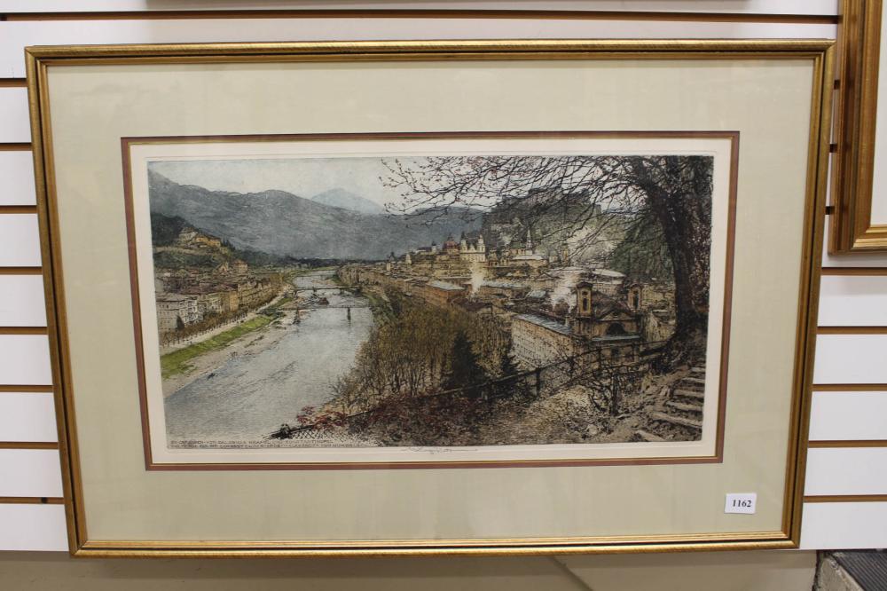 ESTATE-SIGNED LUIGI KASIMIR ETCHING