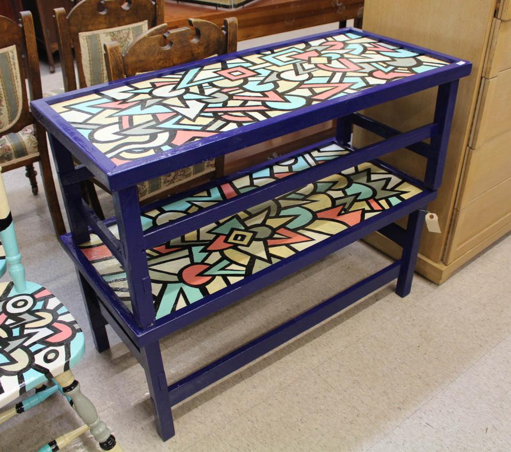 TWO TOM CRAMER COFFEE TABLES