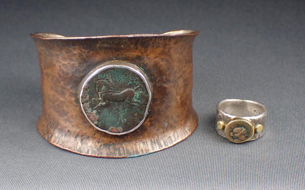 JUDITH ALTRUDA SILVER RING & CUFF