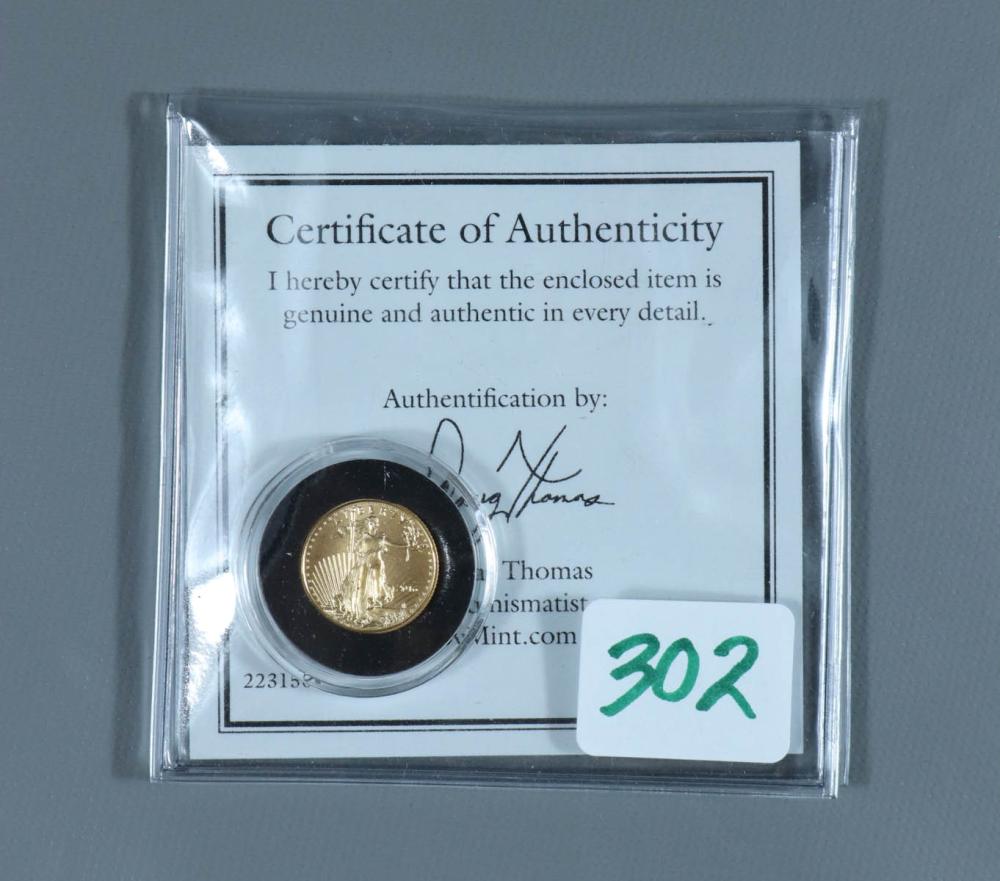 2016 AMERICAN EAGLE GOLD COIN
