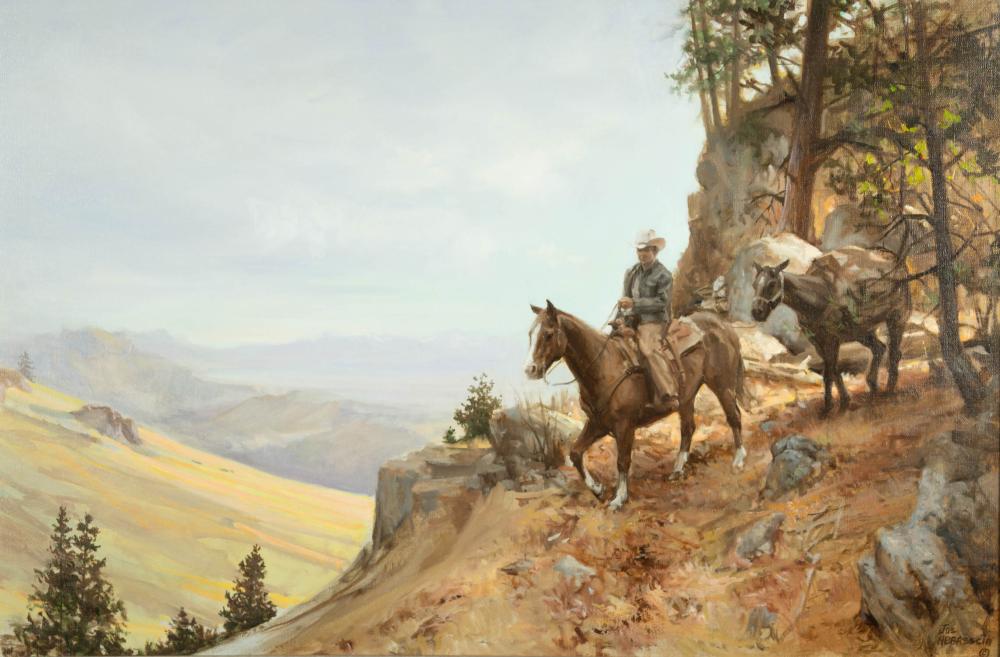 JOE ABBRESCIA OIL ON CANVAS