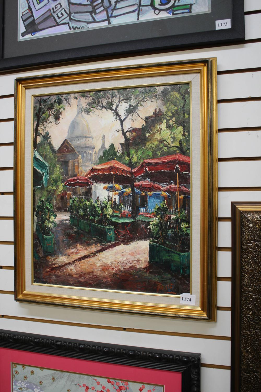OIL ON CANVAS