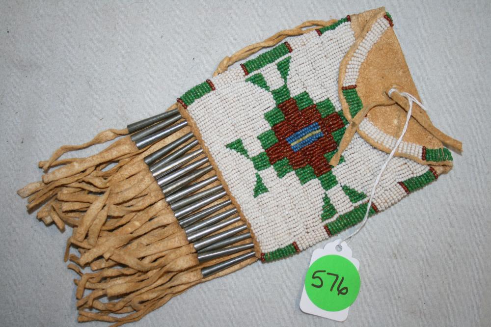 Beaded Strike-a-lite Bag