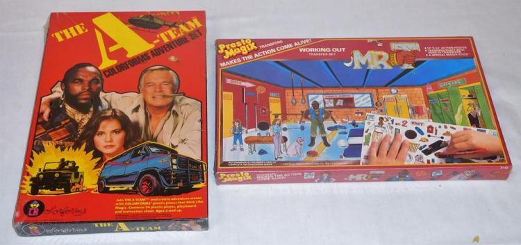 Lot of 2 Vintage 1983 The A... image