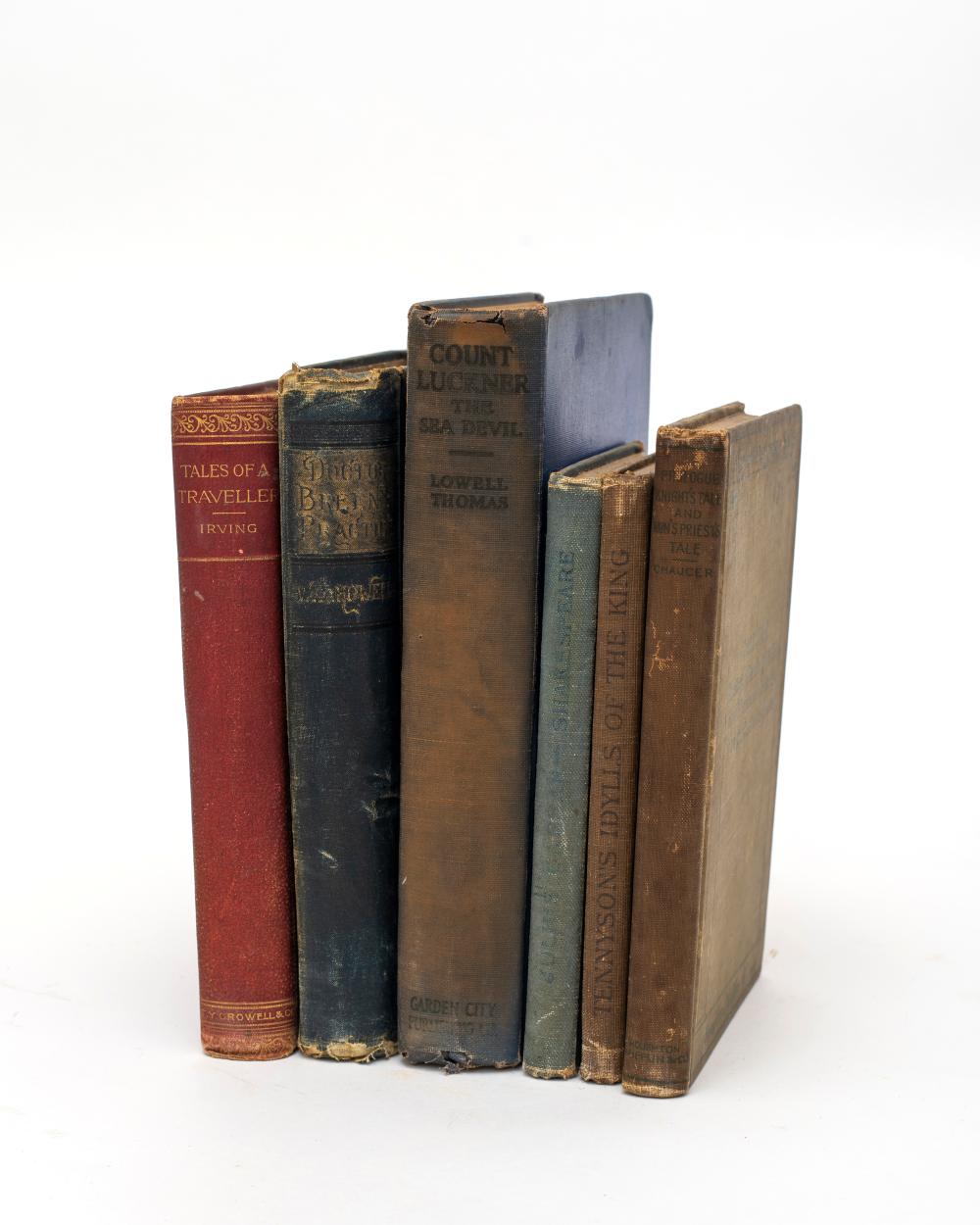 Literature and Travel: Six Antique Books