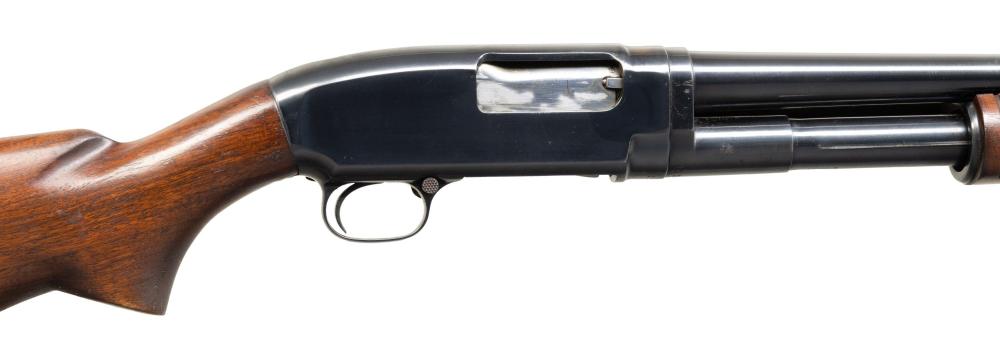 WINCHESTER MODEL 12 PUMP SHOTGUN.