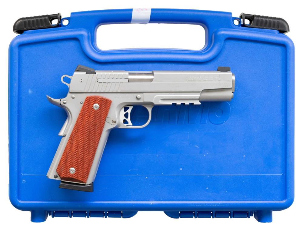 SIG ARMS GSR 1911 SEMI AUTO PISTOL.