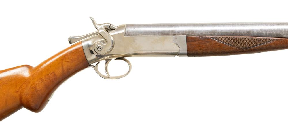 BACON SIDE-HAMMER TOP BREAK SHOTGUN.