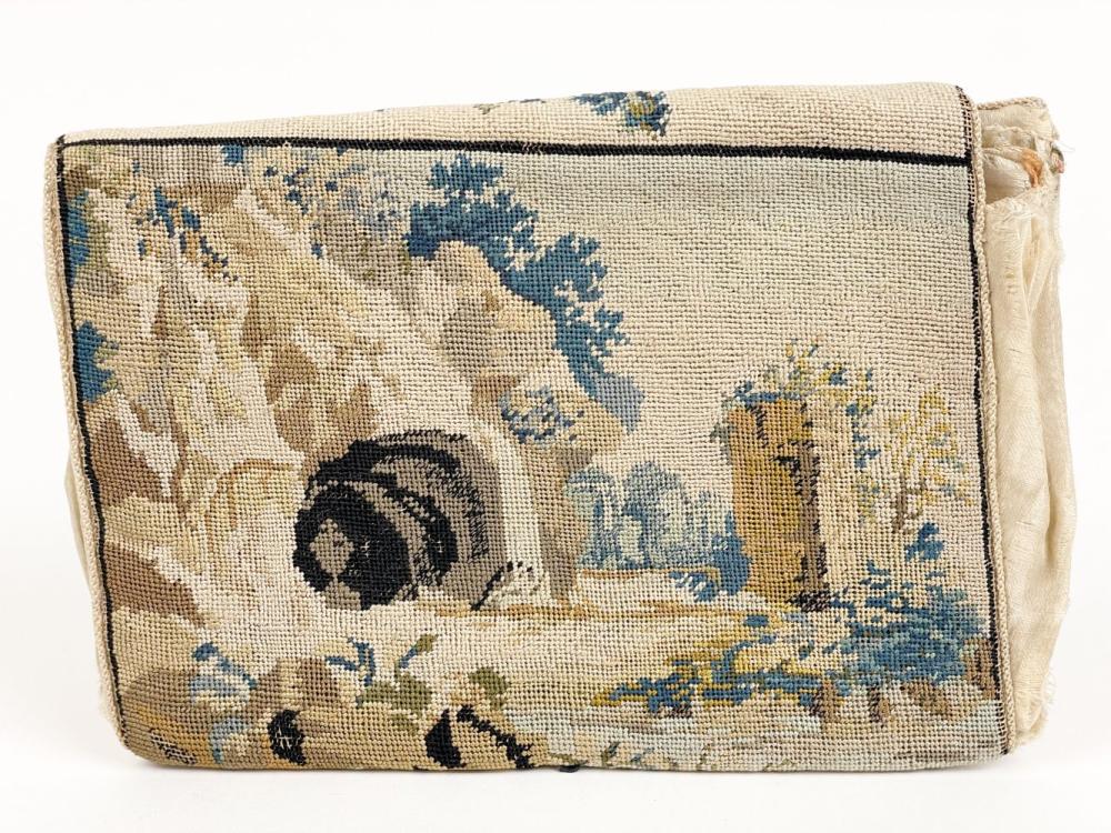 Continental embroidered handbag.