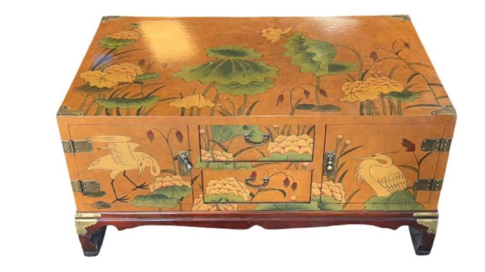Chinese Low Table /Cabinet with Drawers