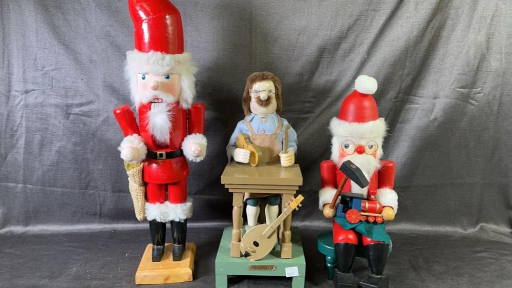 2 Vintage Nutcrackers, Violin Maker
