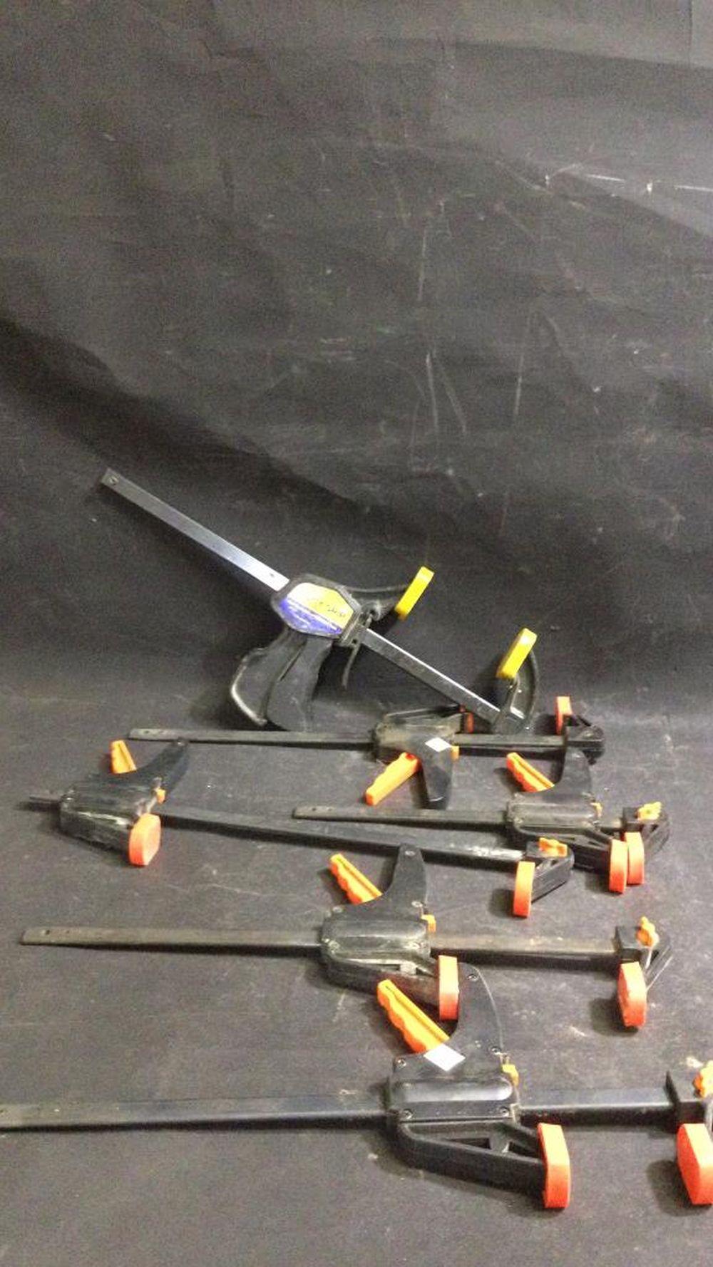6 Bar clamps and spreaders