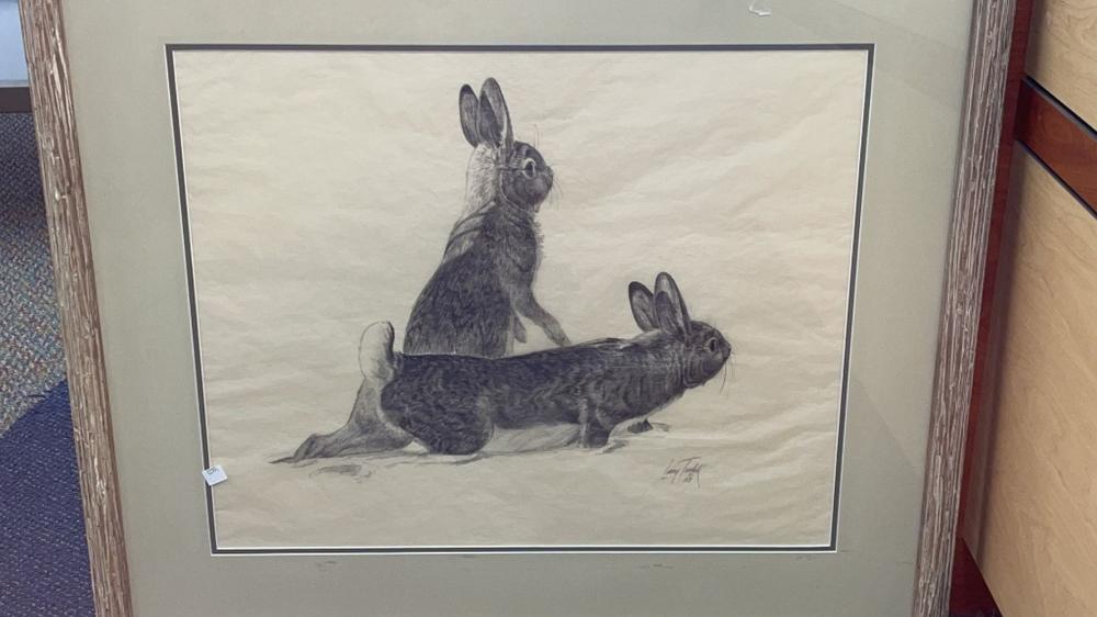Framed Print by Larry Toschik Wildlife Artist