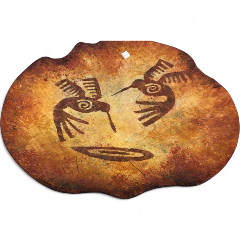 Odyssey Creations Decorative Plate w/ Hummingbird