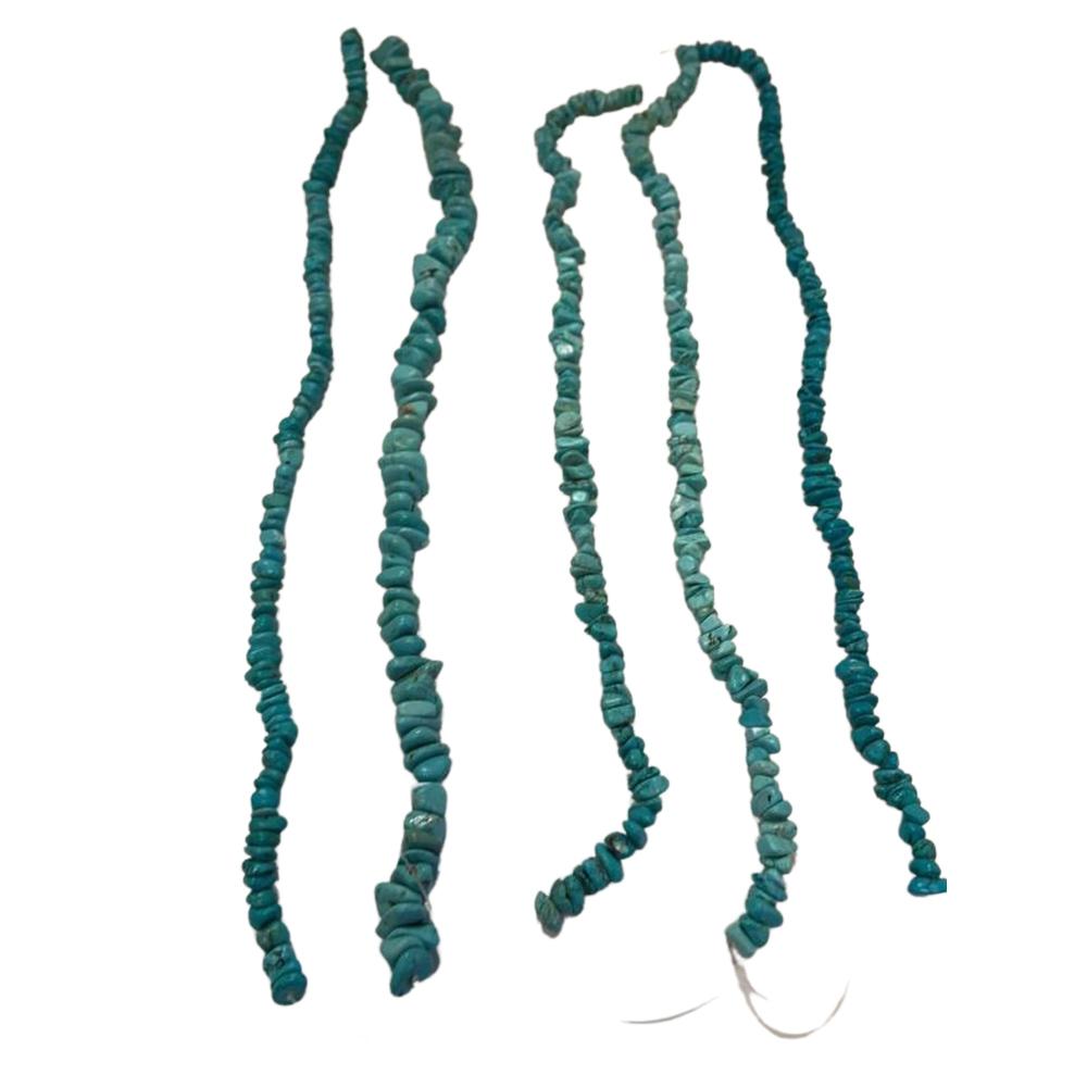 Strands Turquoise Gemstones Jewelry Making