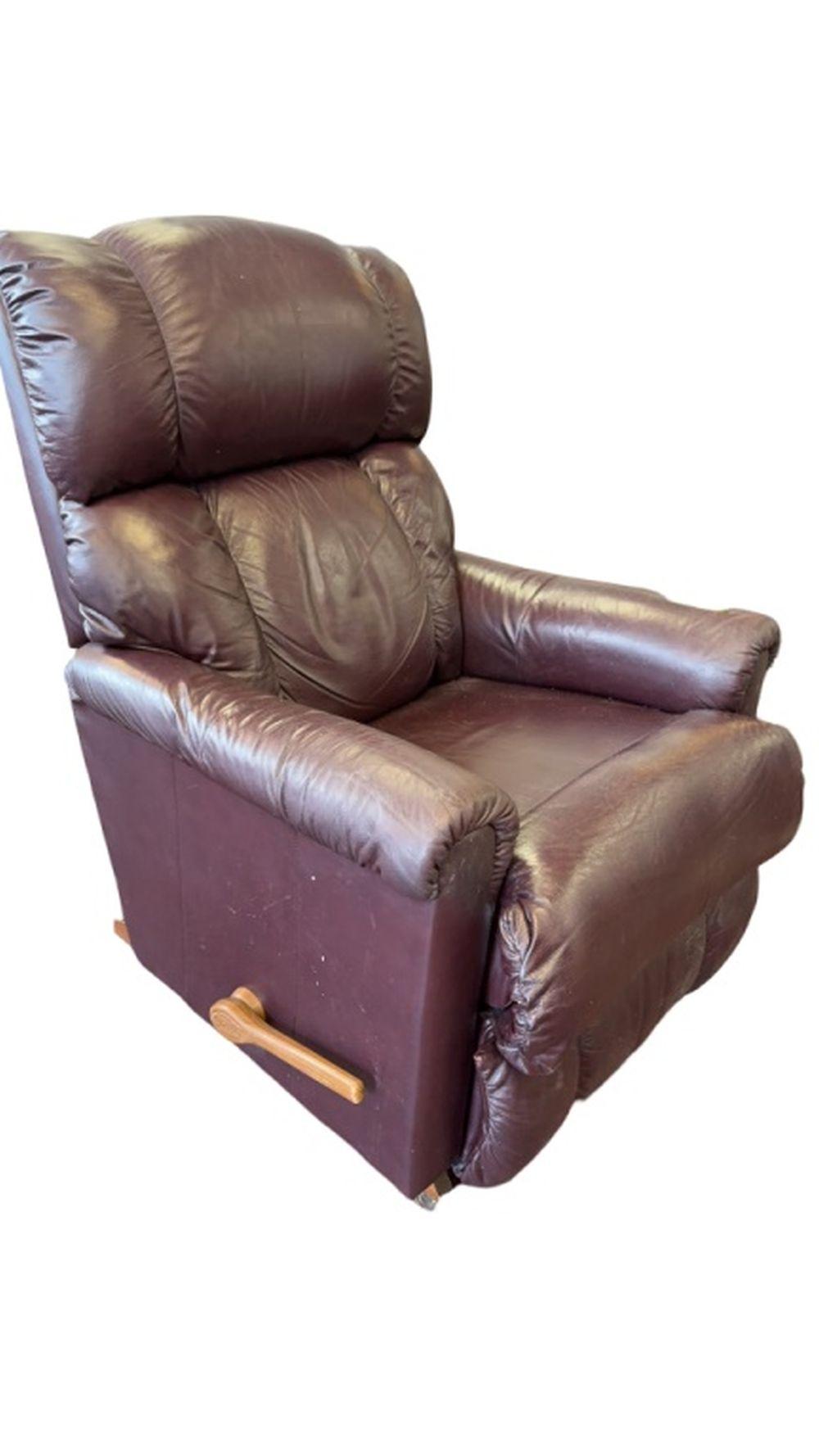 Maroon LA Z BOY Rocker Recliner
