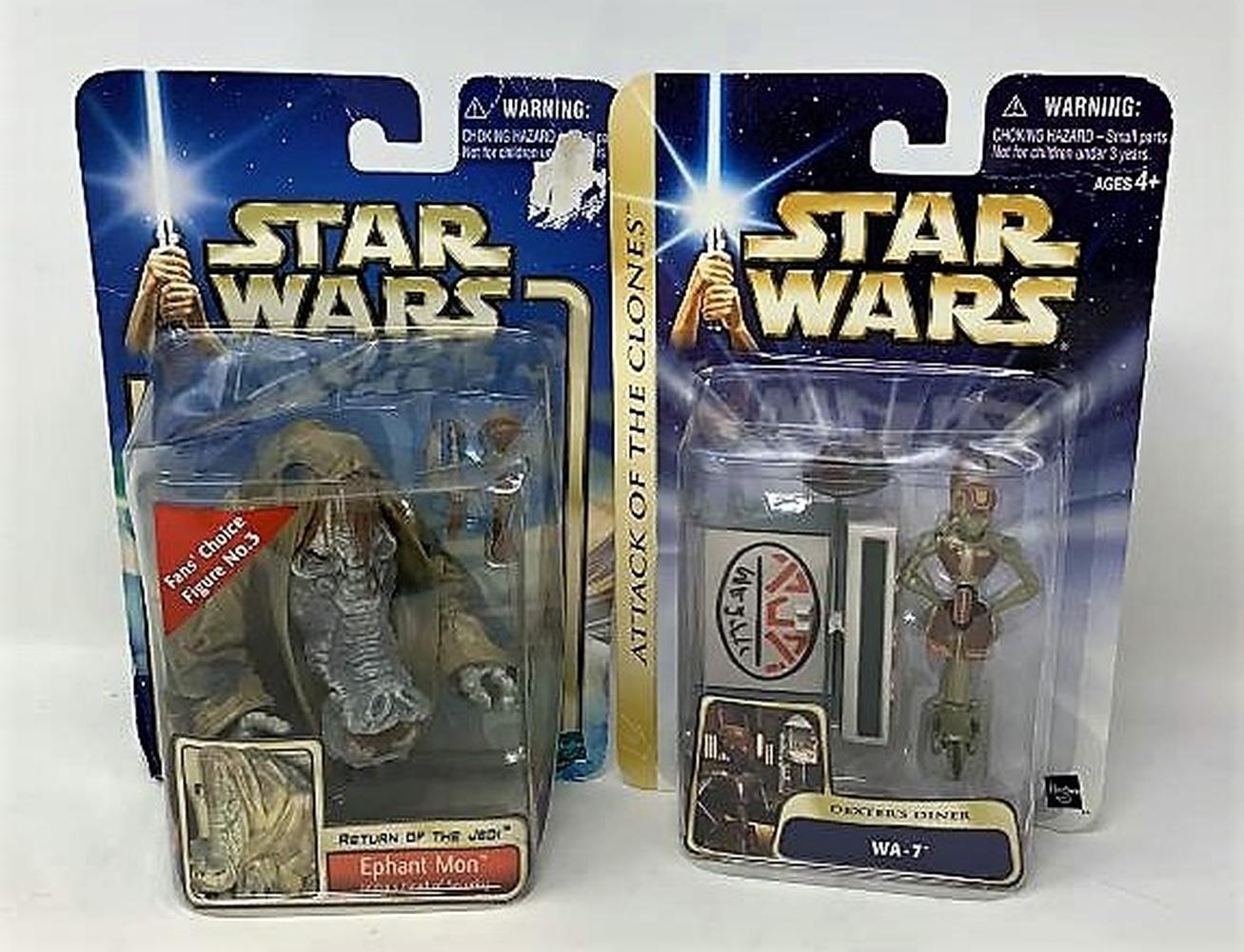 Lot - Star Wars Attack Of The Clones WA-7 Action Figure