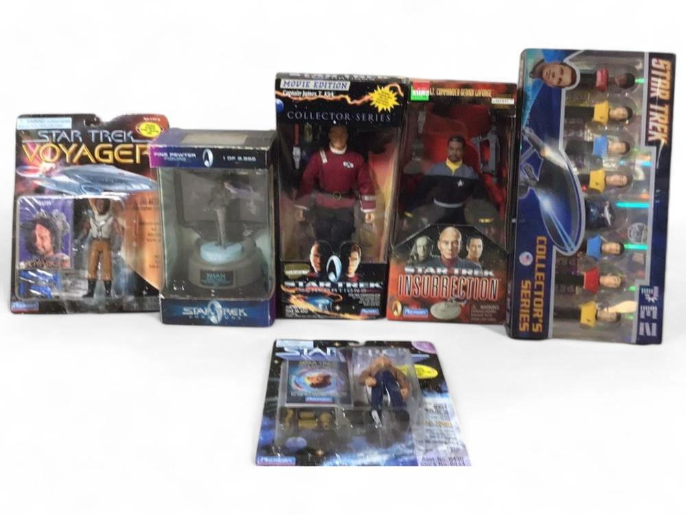 STAR TREK Action Figures, PEZ Dispensers 1990s