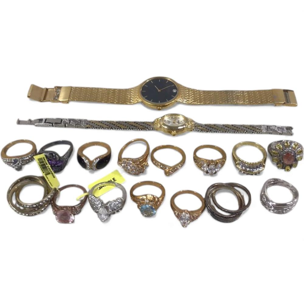 Watches and Assorted Rings