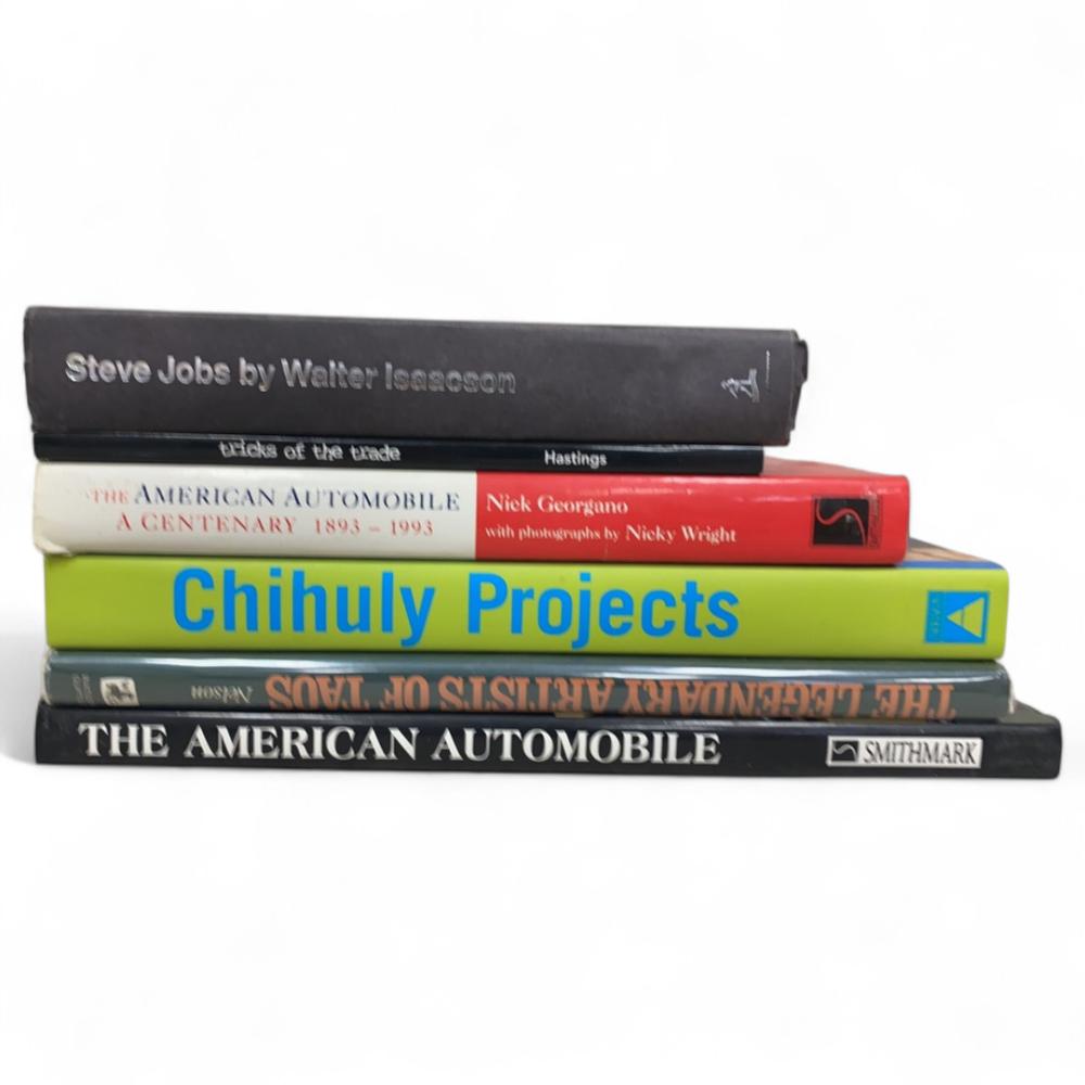 Hardcover Books Steve Jobs, The American Auto