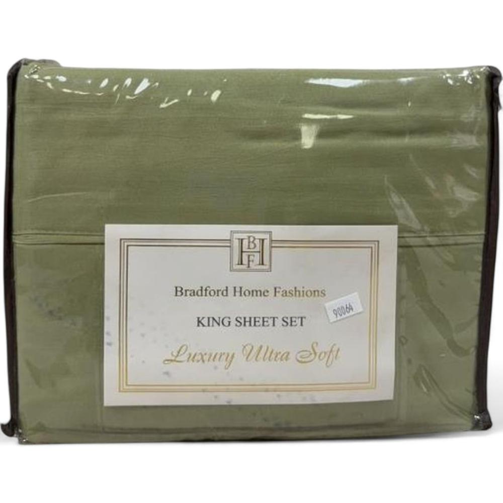 Bradford home fashions king sheet set luxury