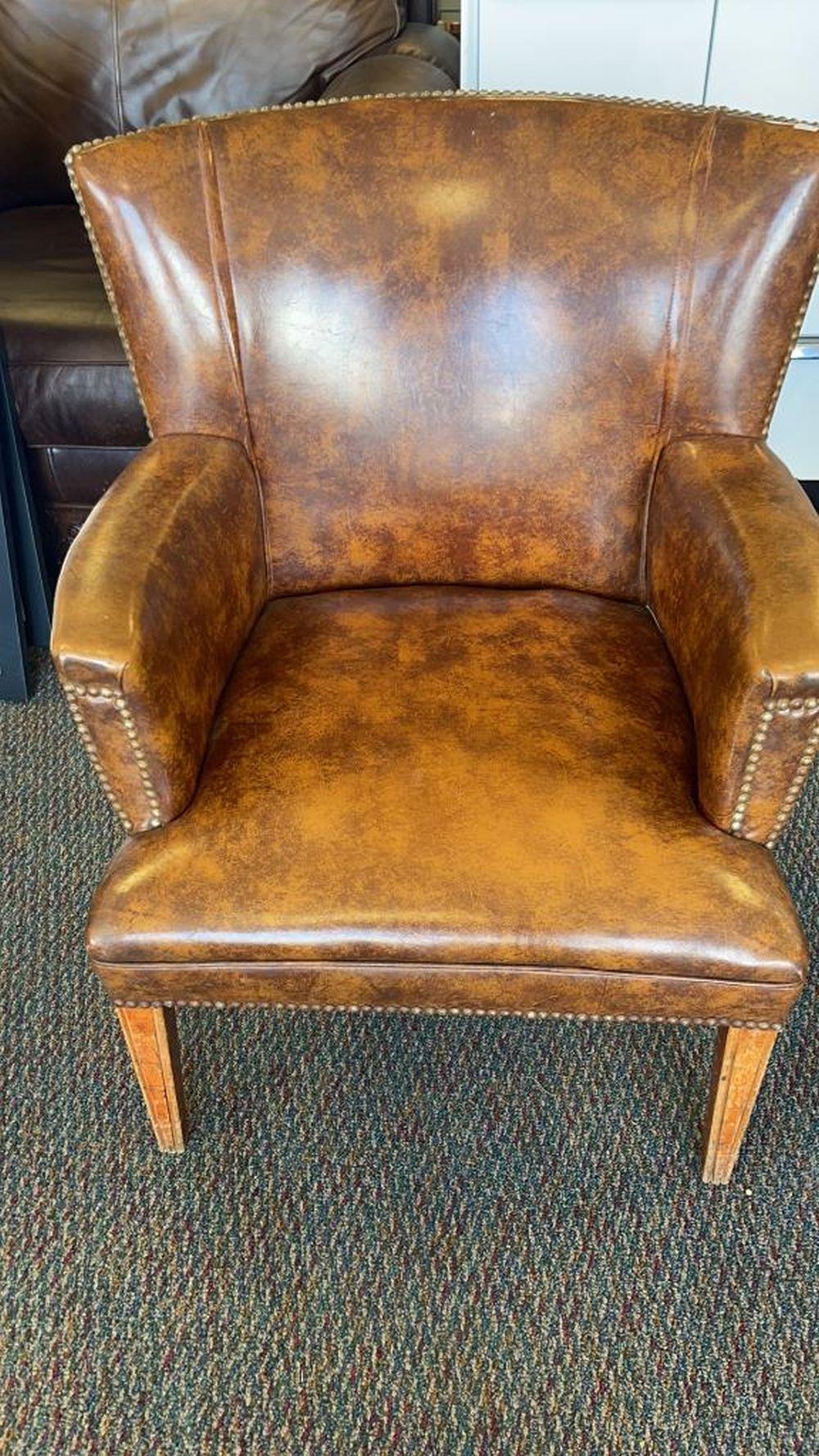 Leather Wingback Office Acc... image