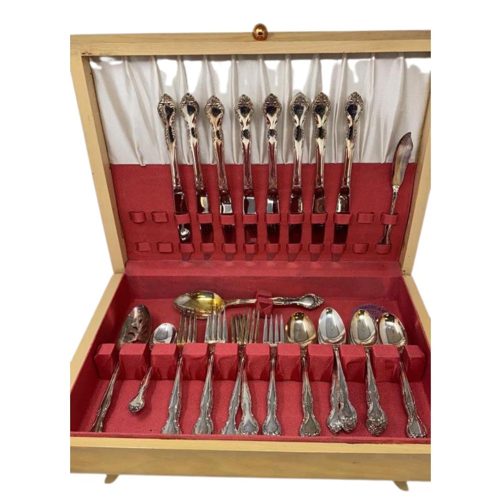 WM Rodgers & Son Silverware Set In Box