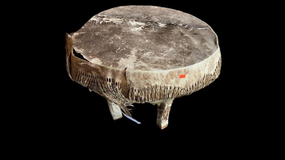 African Drum Table
